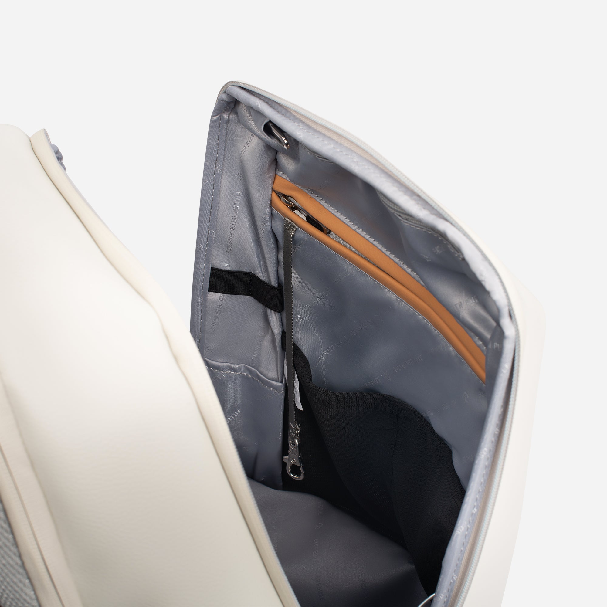 Antimicrobial lining inside of Latte Signature Plus Backpack 