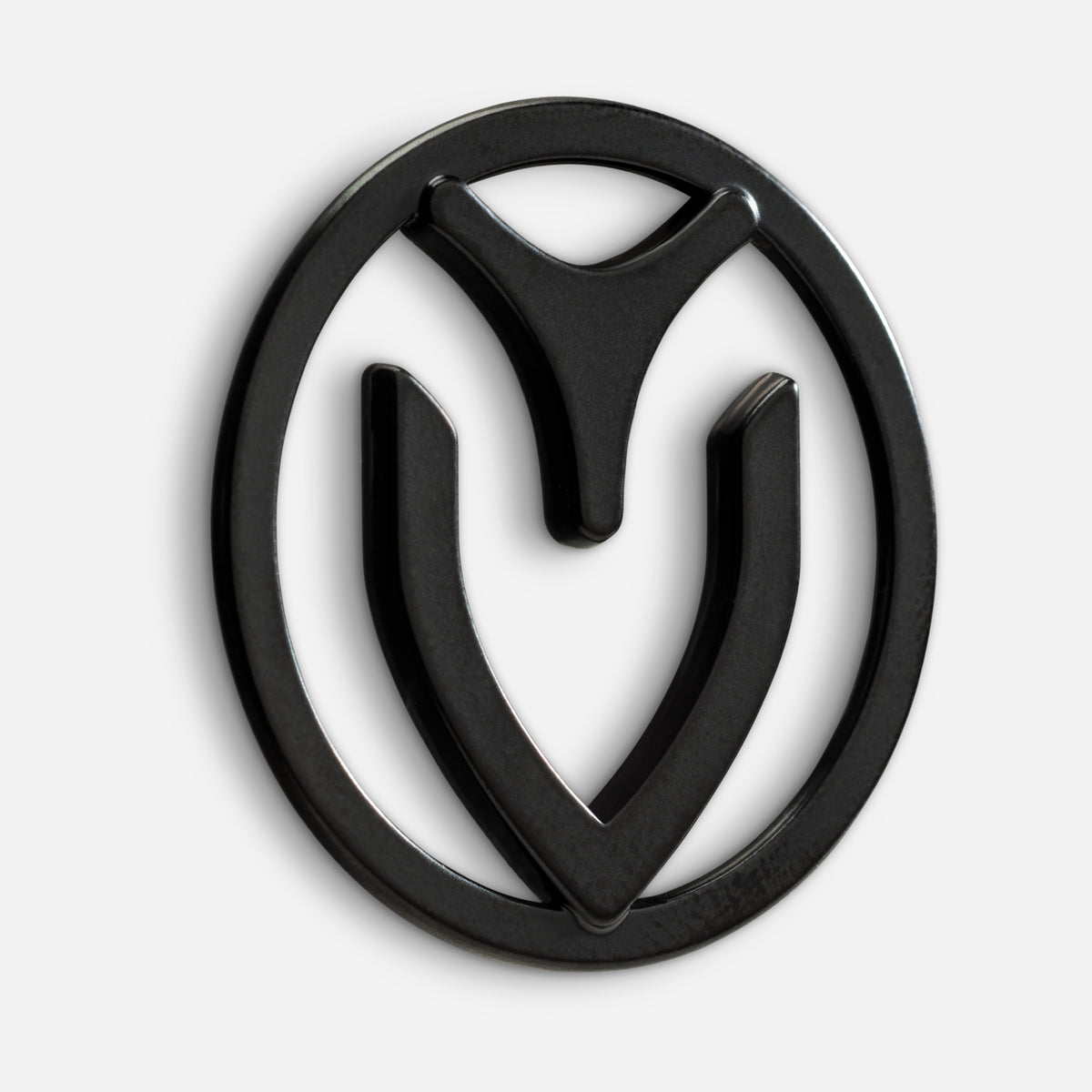 Black Metal Ball Marker turned to the right #color_black