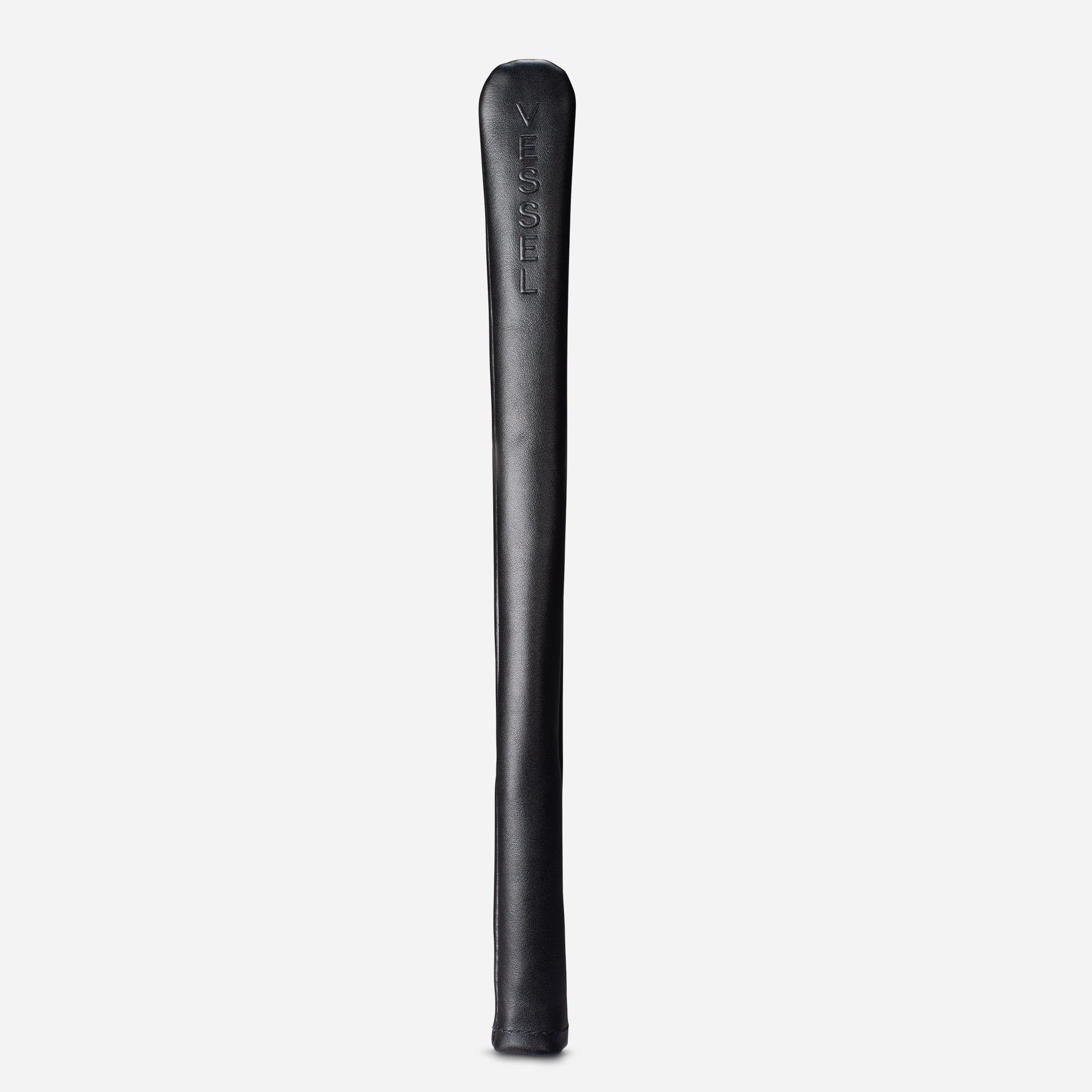 Black Alignment Stick Embossé Cover
 against a white background #color_black