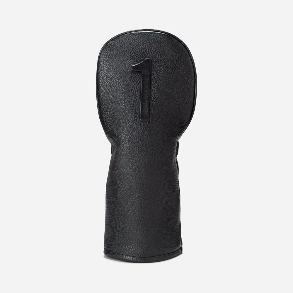 Vessel Lux Embossé Headcover - X-Wood Black — Pre-Order · Ships April 30th