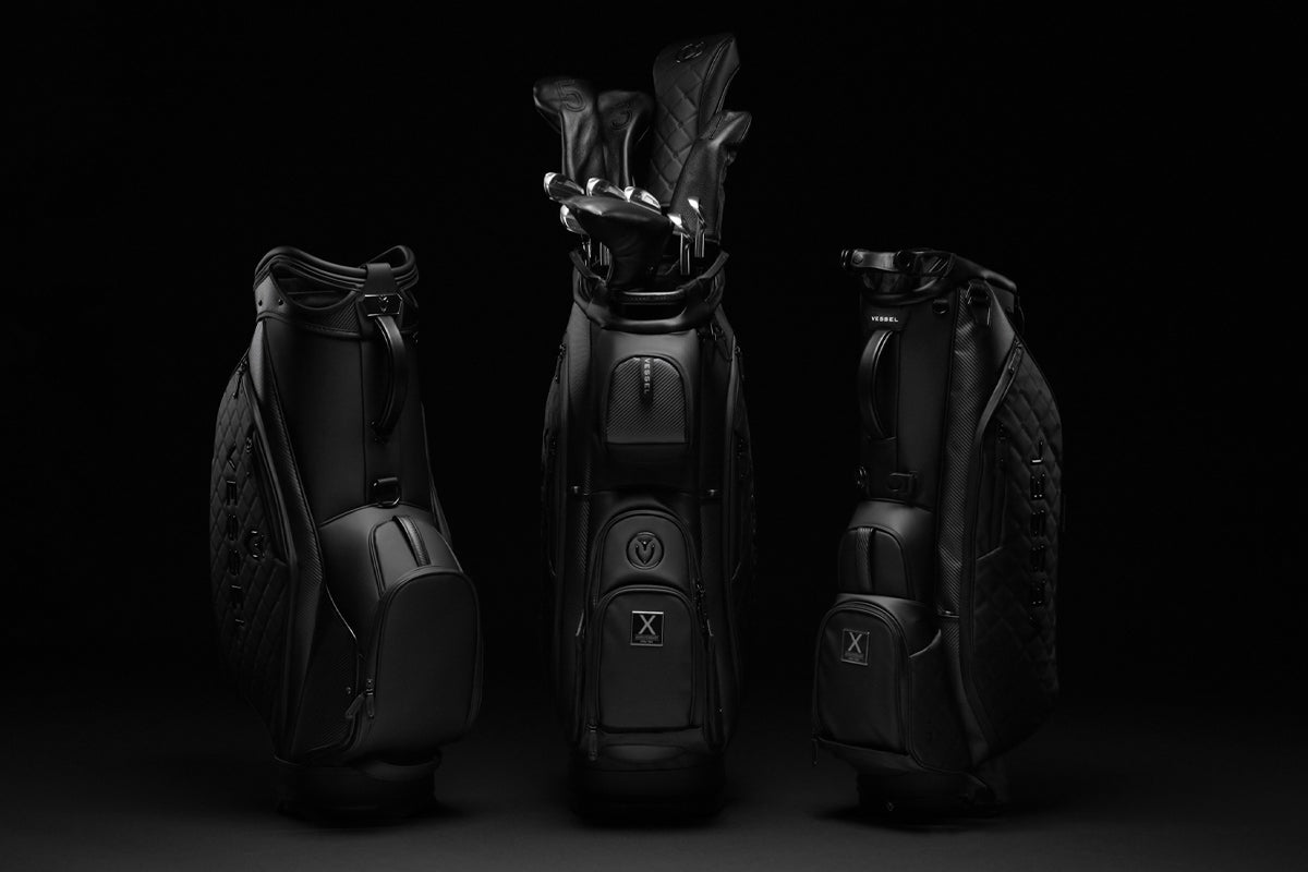 Player III Carbon Black | Limited Edition Golf Bag | VESSEL Golf