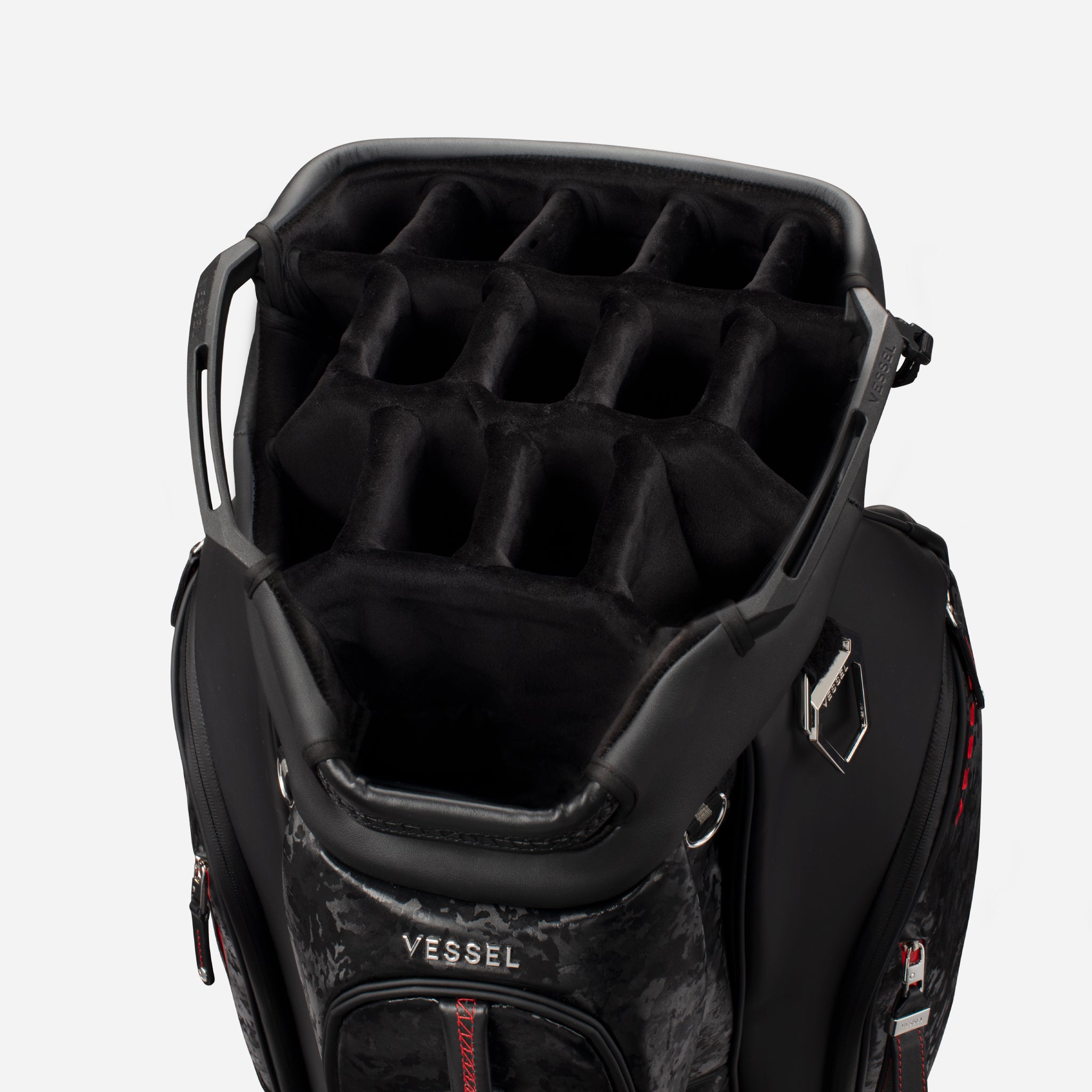 Vessel Golf | Lux Cart Series II | Premium Golf Cart Bag - Camo Black
