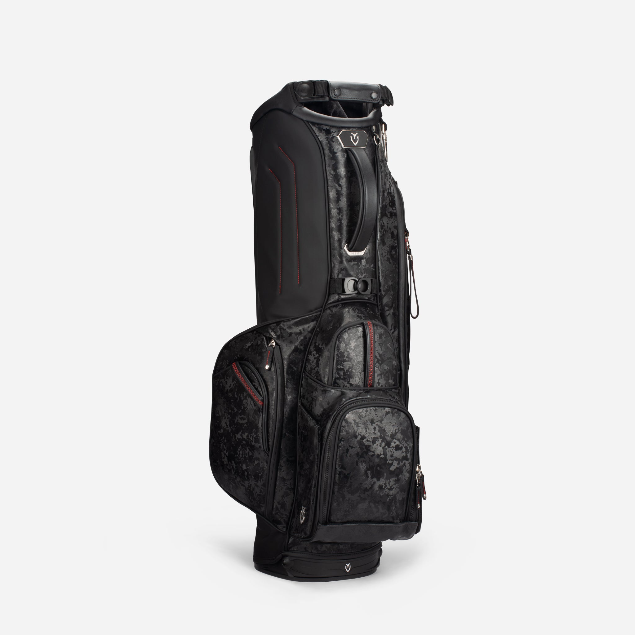 Vessel Player V Golf Stand Bag | Premium Golf Bag - Camo Black