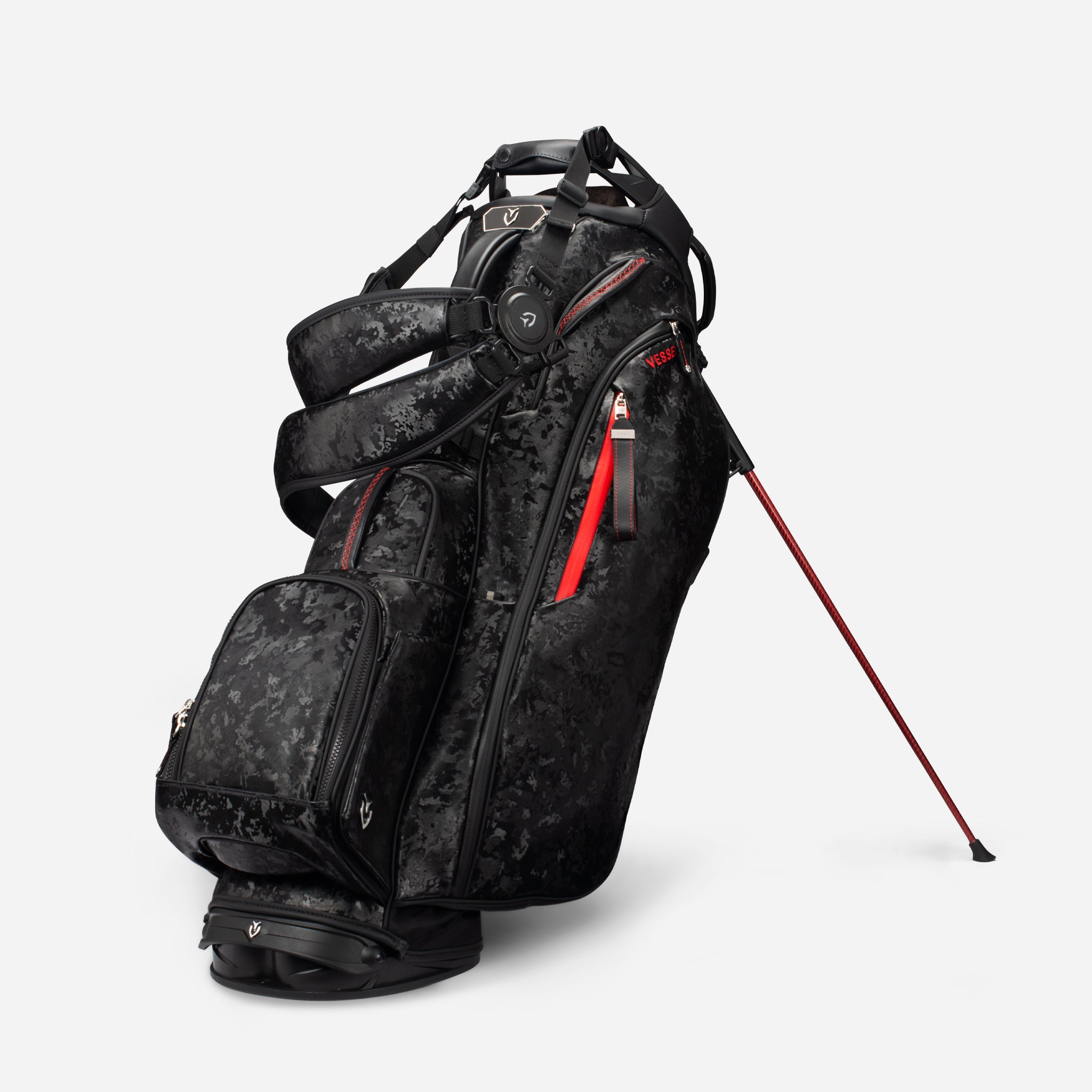 ベゼル　VESSEL Player V Pro Stand Black 14 Vessel Golf | Player V Pro | Premium Golf Stand Bag - Camo Black