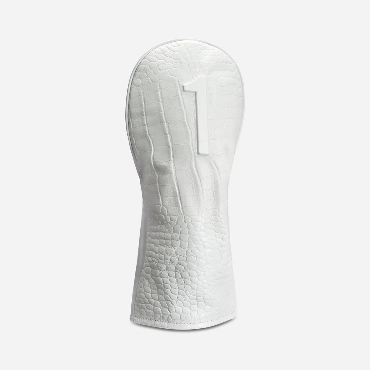 croc white leather headcover - driver #size_driver