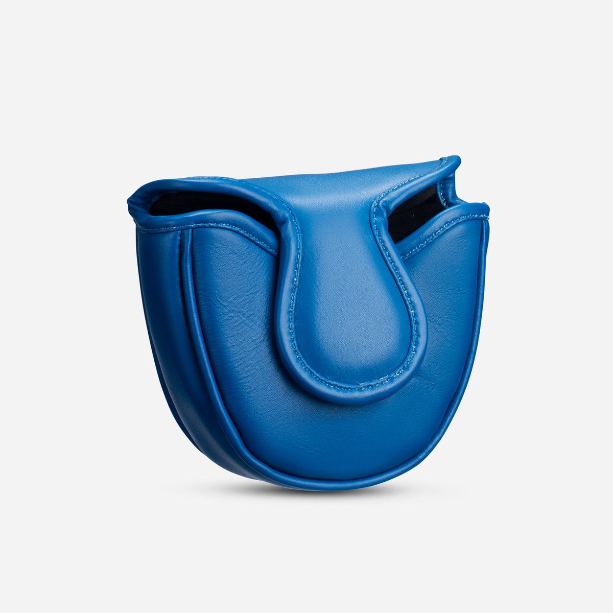 back of Blue Genuine Leather Mallet Cover #color_blue