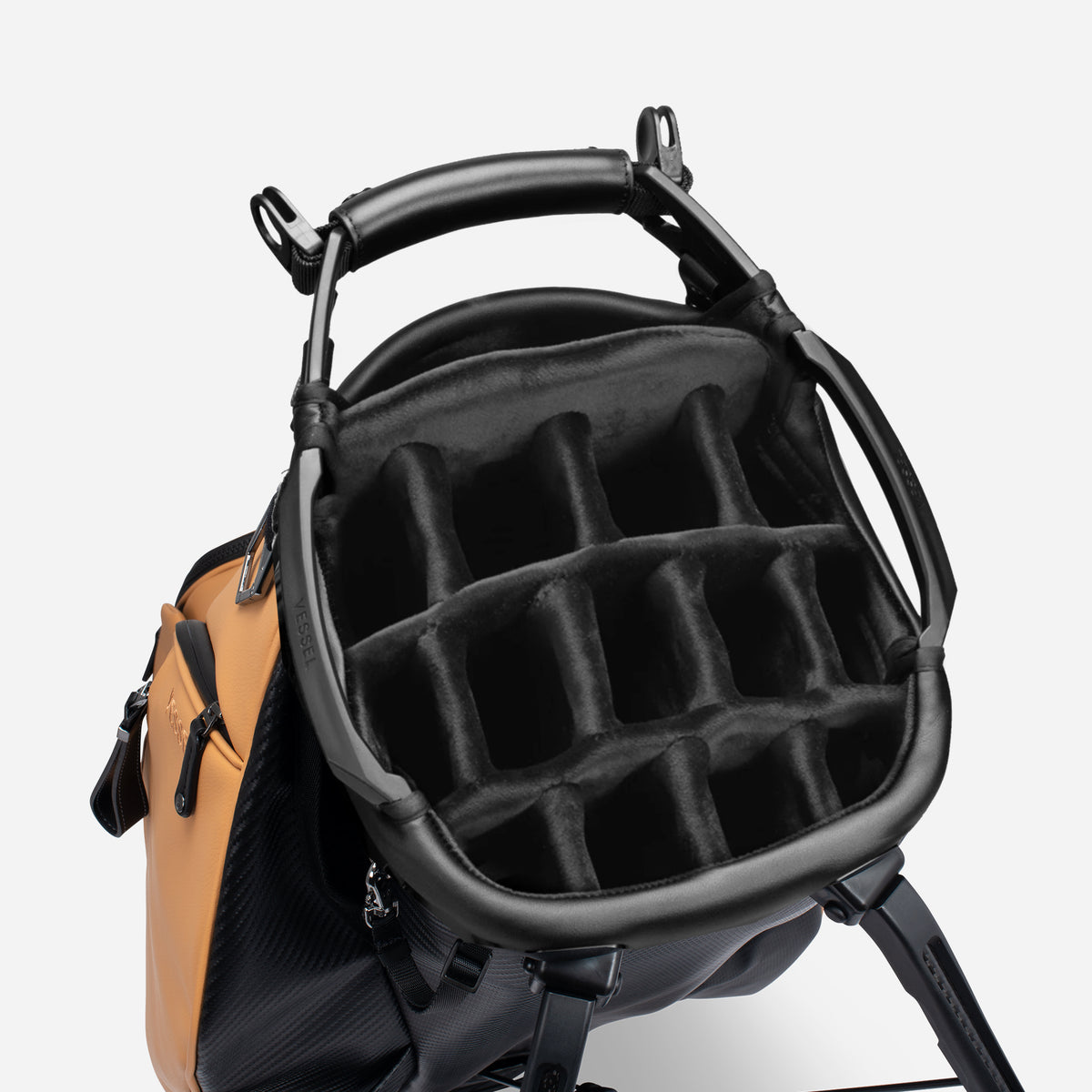 14 way dividers on Player VI Stand Iron Brew golf bag #size_14-Way