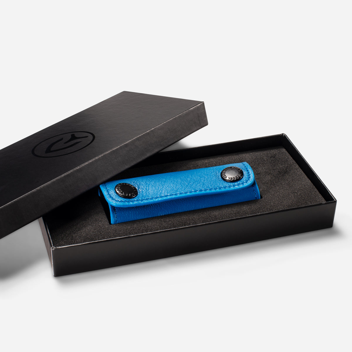 Handle Wrap Blue Leather Handle Wrap