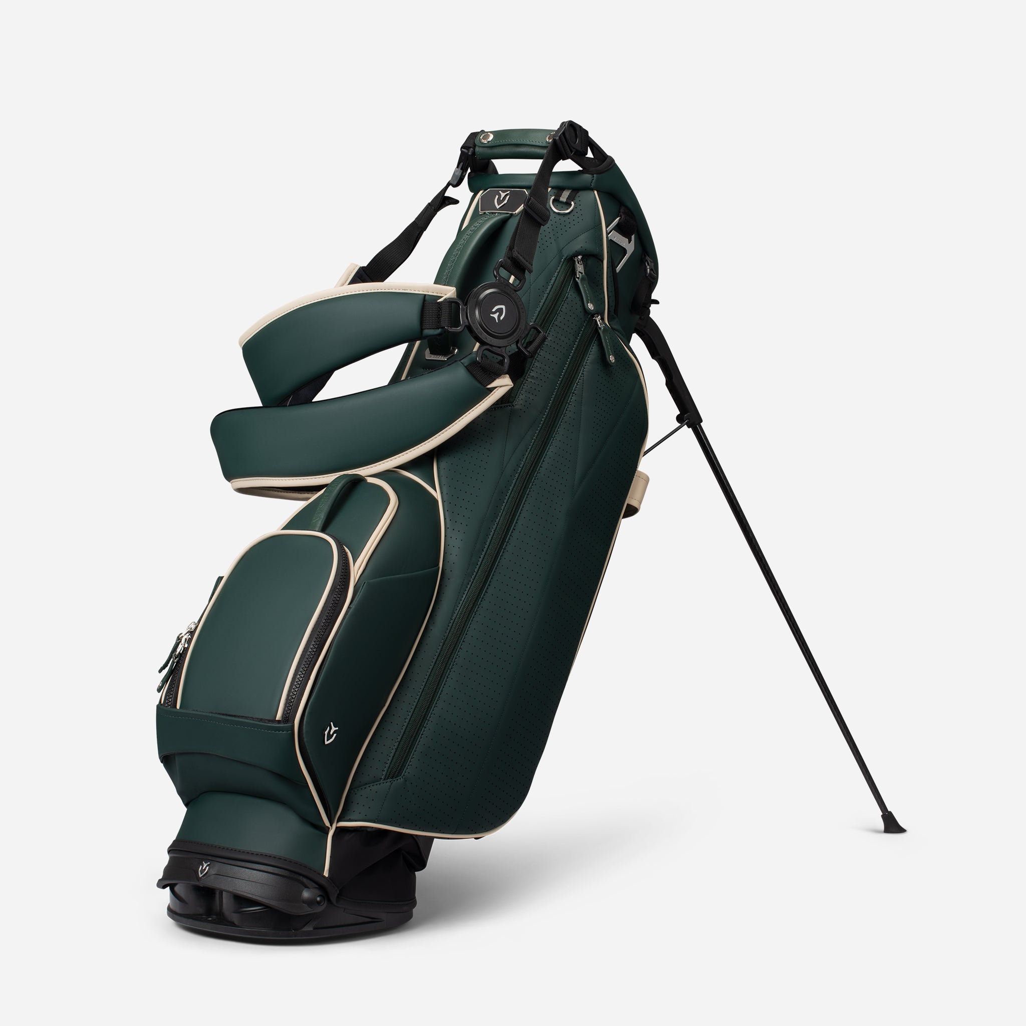  Golfsport スタンドバッグ 黒/白/緑 約9型 Lux Stand LE Cascade Green