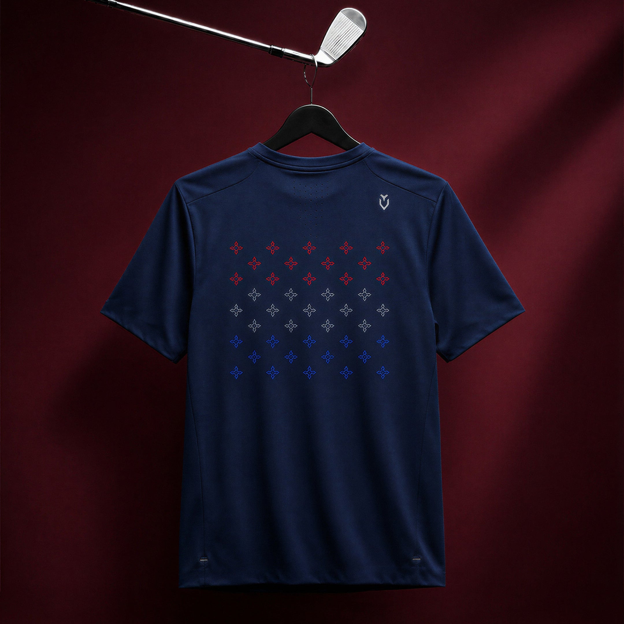 USA Performance Tech Tee Navy View 6