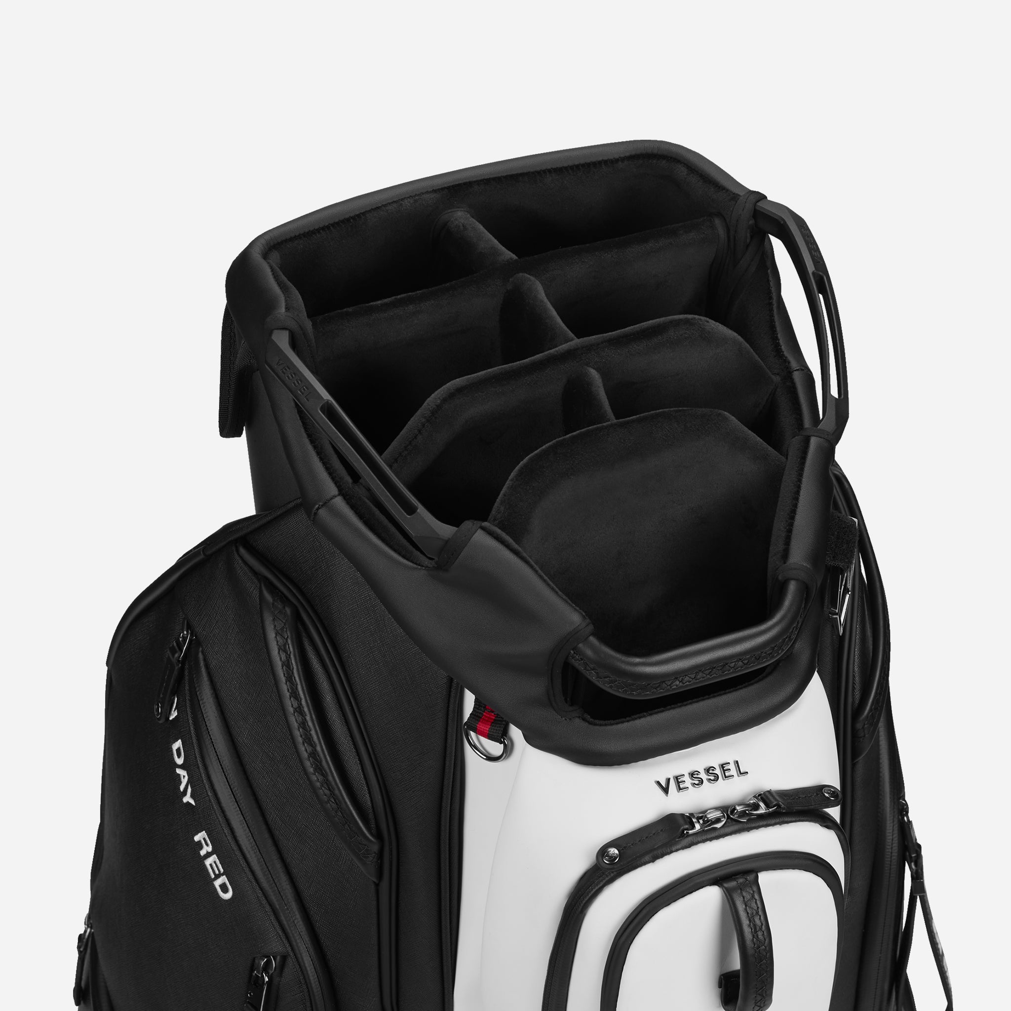 Sun Day Red x VESSEL Lux Pro Cart II LE Crosshatch Black | White