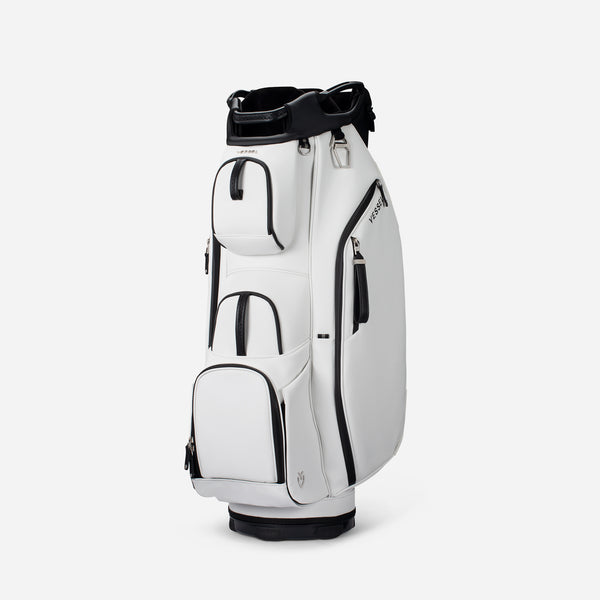 Vessel ゴルフバッグ・LUX CART 9型 ホワイト Vessel Golf | Lux Cart Series II | Premium Golf Cart Bag - White