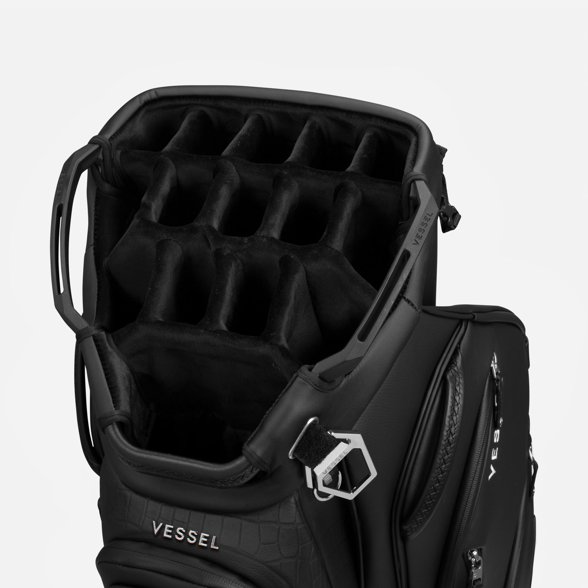 15 way divider on Lux Pro Cart II Croc Black #size_15-Way