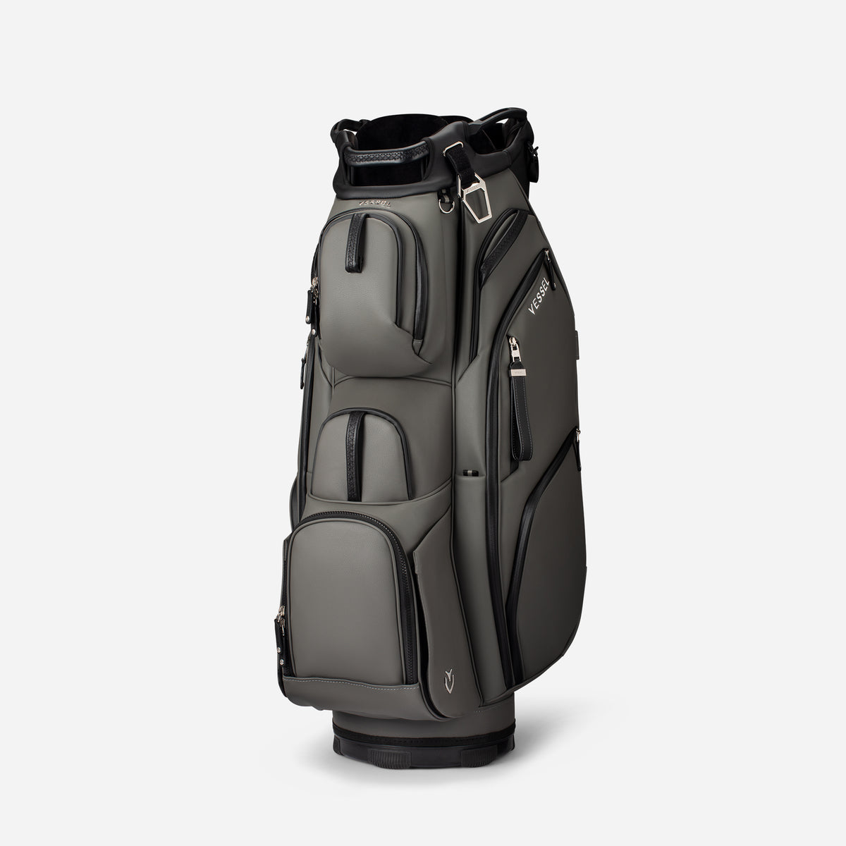 Grey Lux Pro Cart II standing against a white background