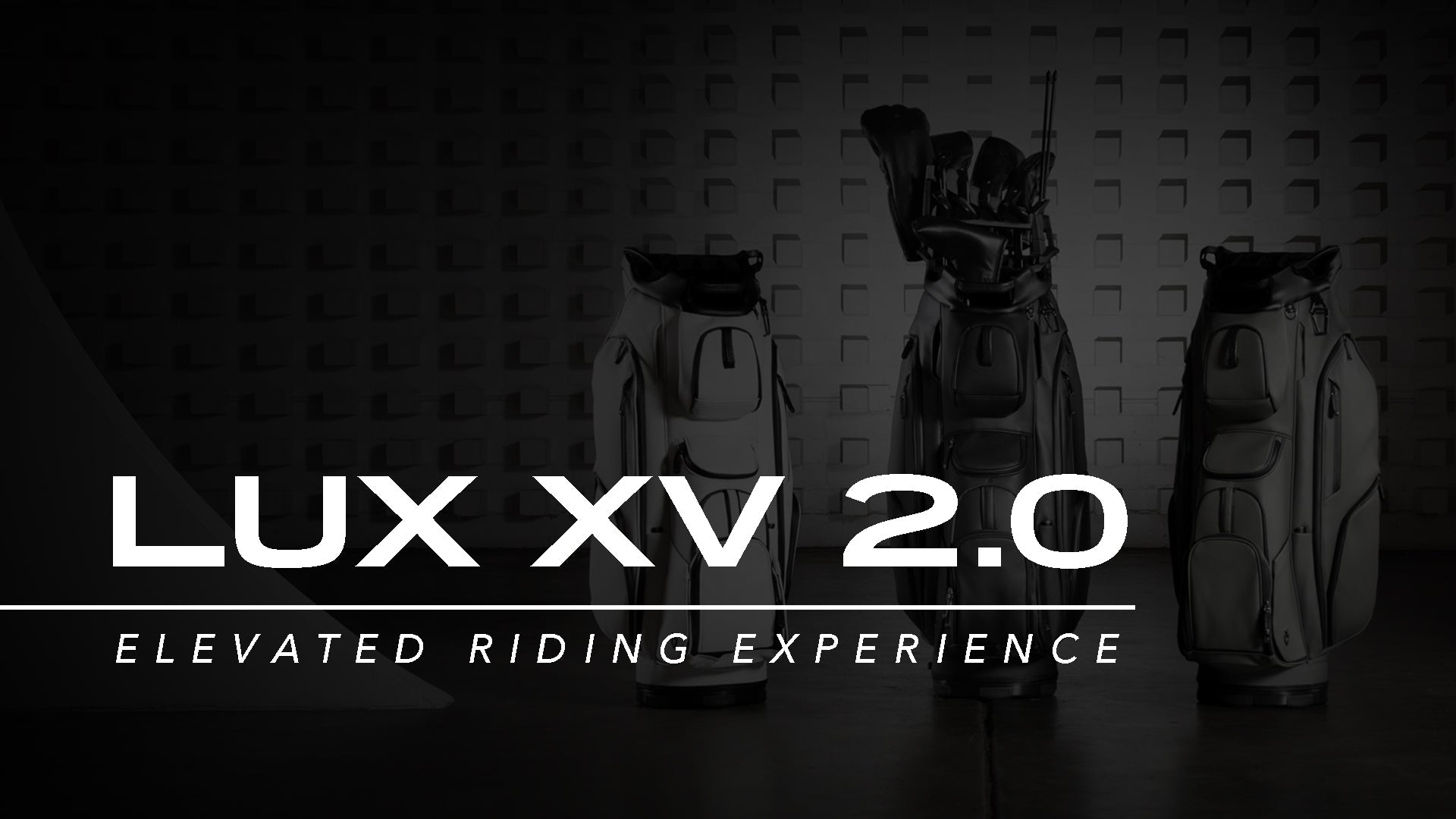 Lux XV 2.0 | Golf Cart Bag | VESSEL Golf