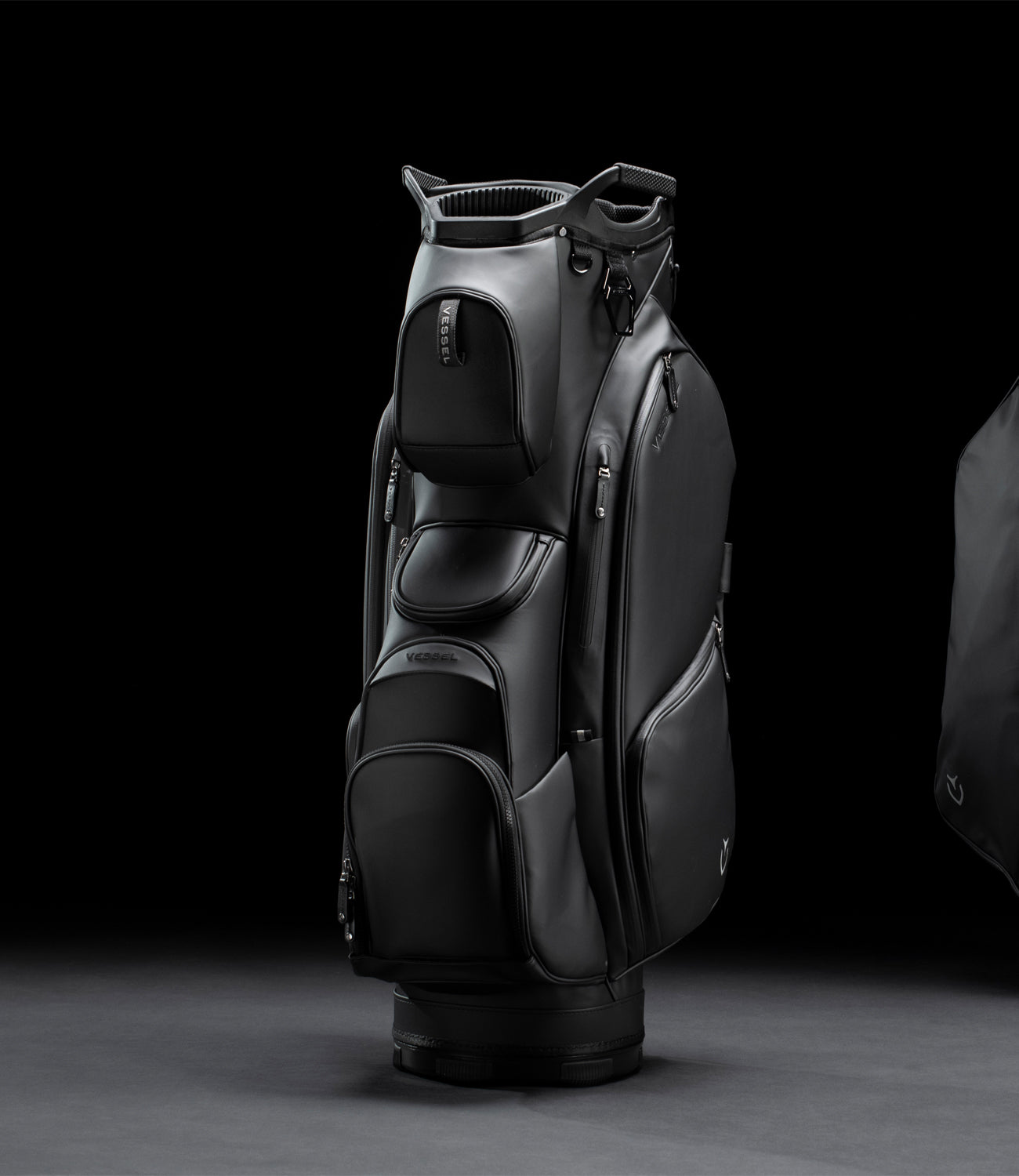 Black best sale cart bag