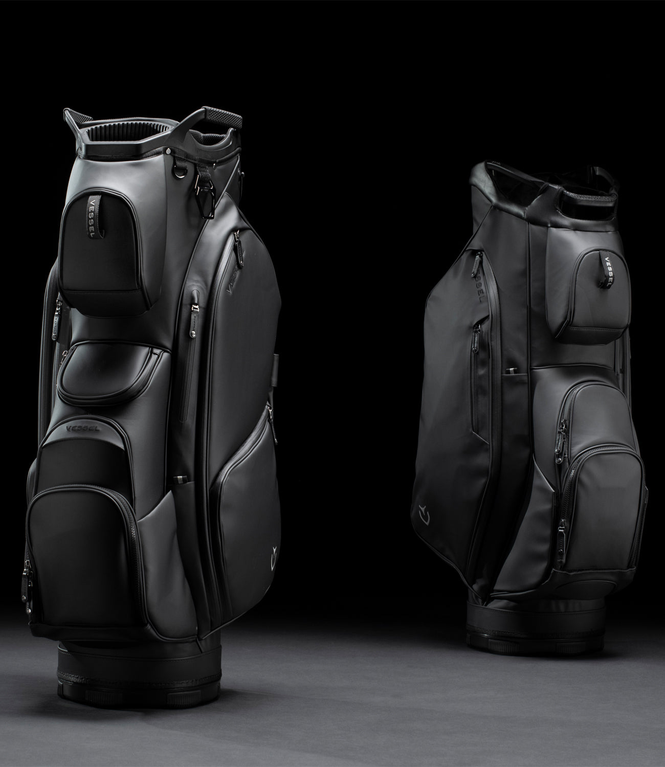 ヴェゼル　Vessel CART BAG Lux Cart JP Black Lux Cart | Golf Cart Bag | VESSEL