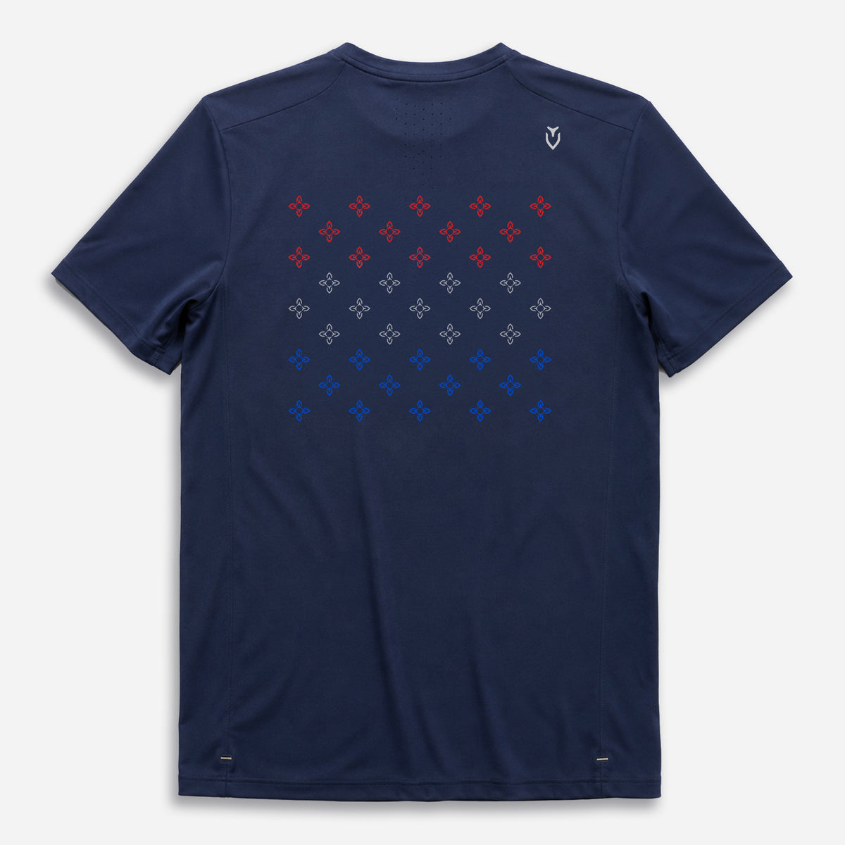 USA Performance Tech Tee Navy View 2