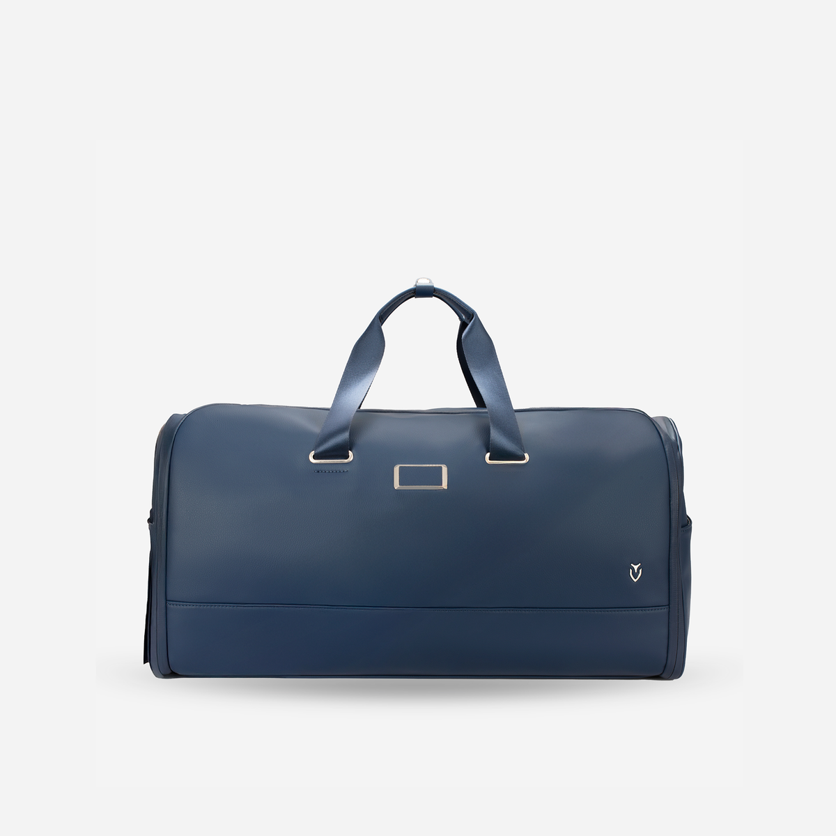 Navy Signature Garment Duffel against a white background #color_Pebbled Navy
