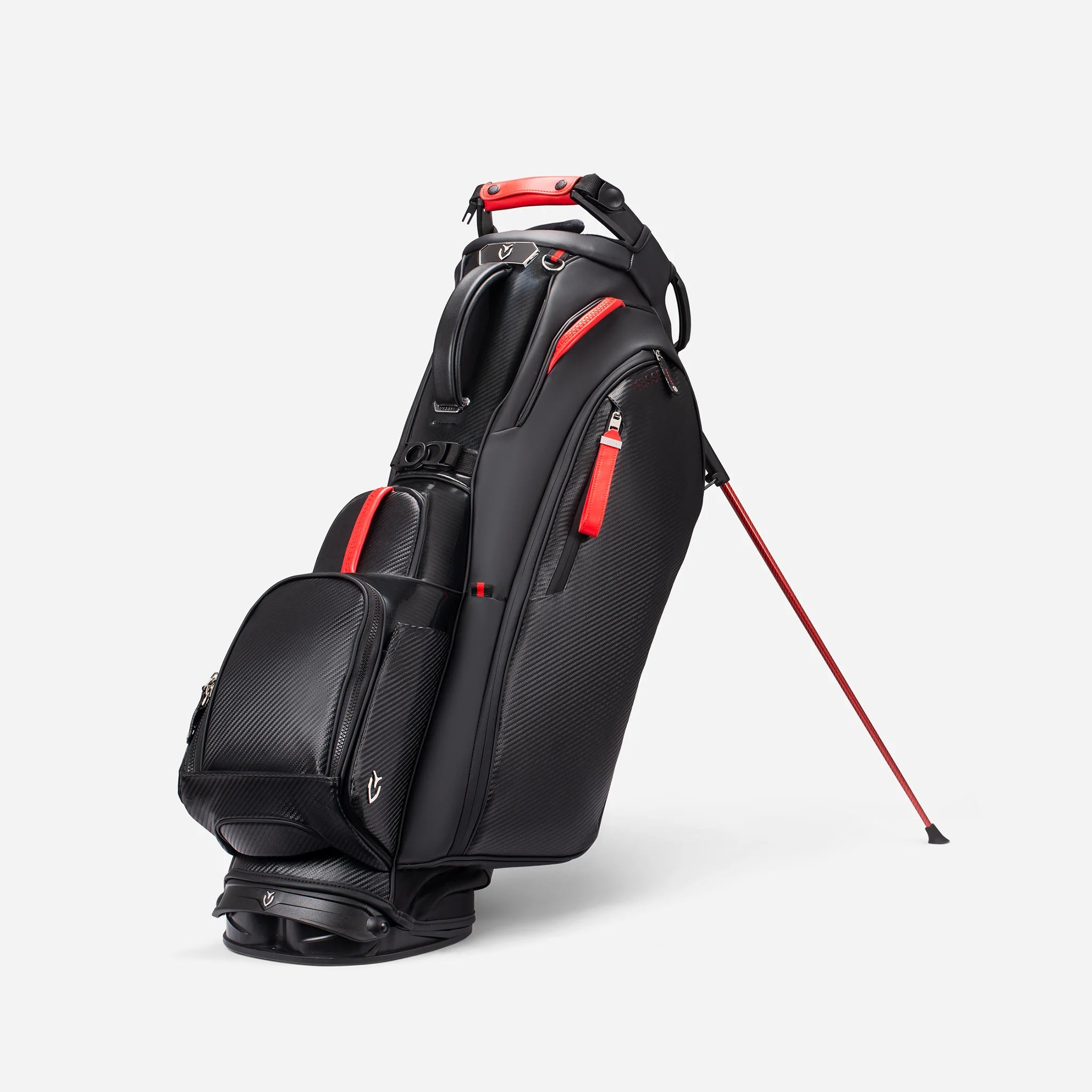 Nightfire Player V Pro golf bag against a white background