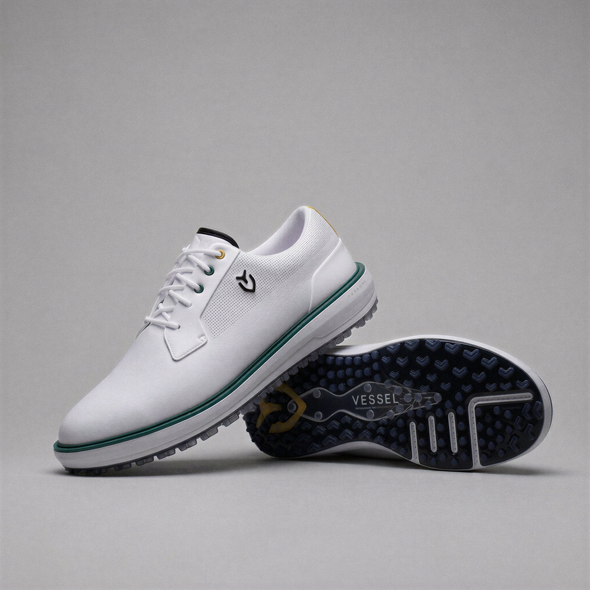 VESSEL x Payntr SL Limited Edition Shoe on a grey background