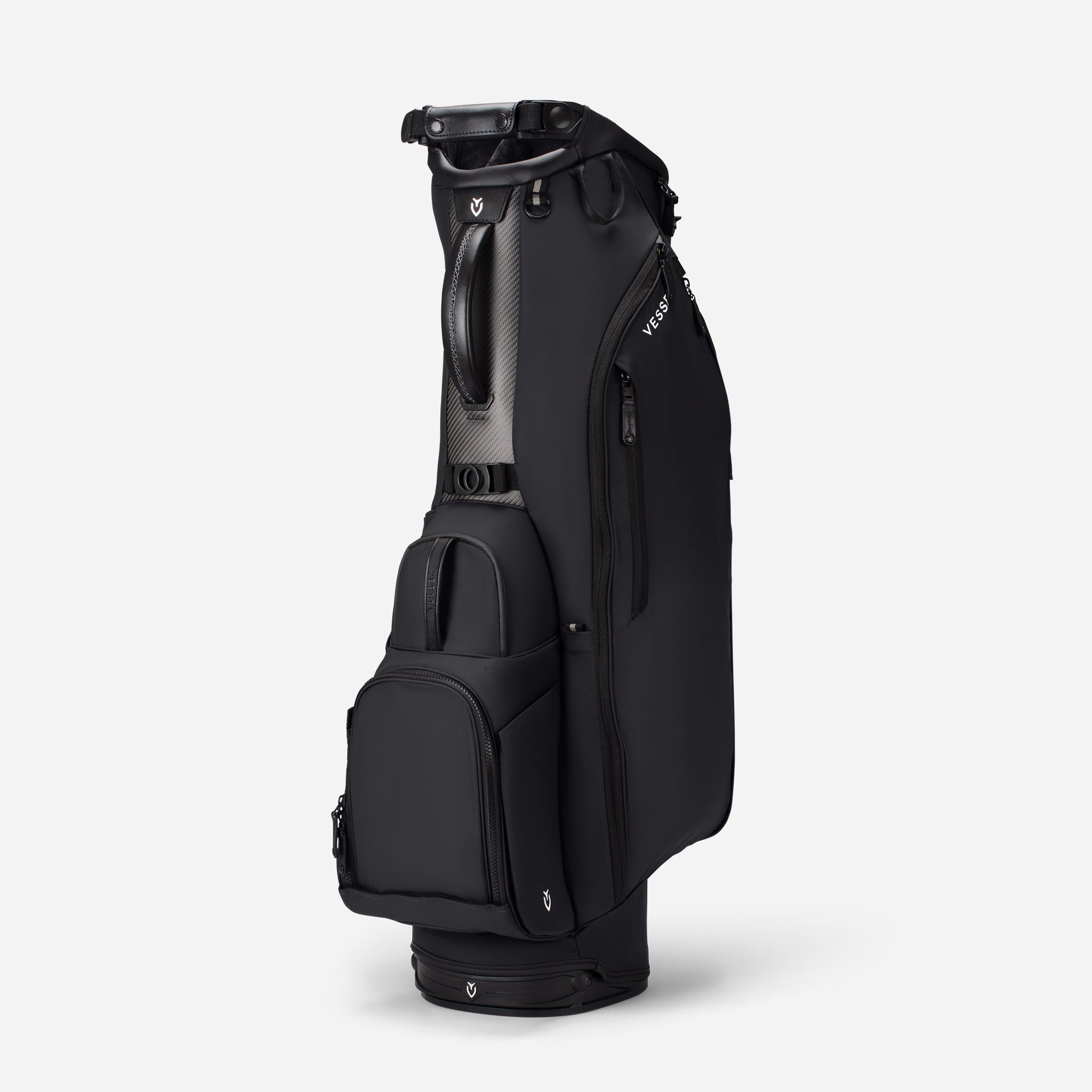 Player Air Carbon Stand Golf Bag | Black | Lightweight Stand Bag