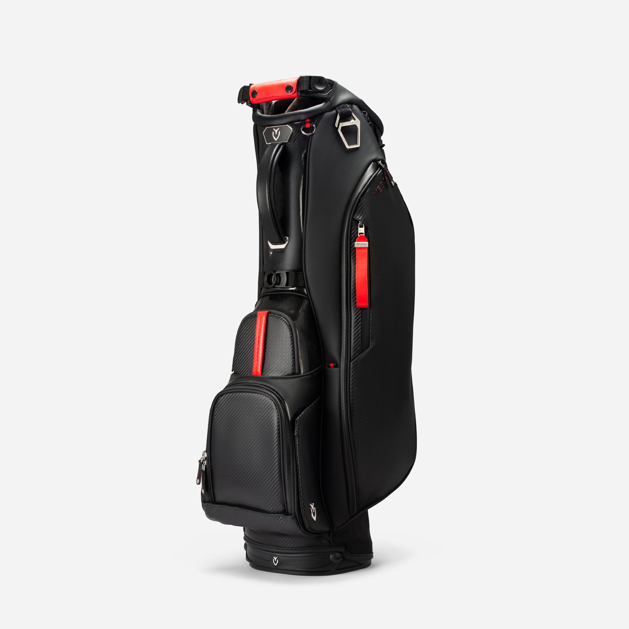 Nightfire Player V golf bag standing vertical