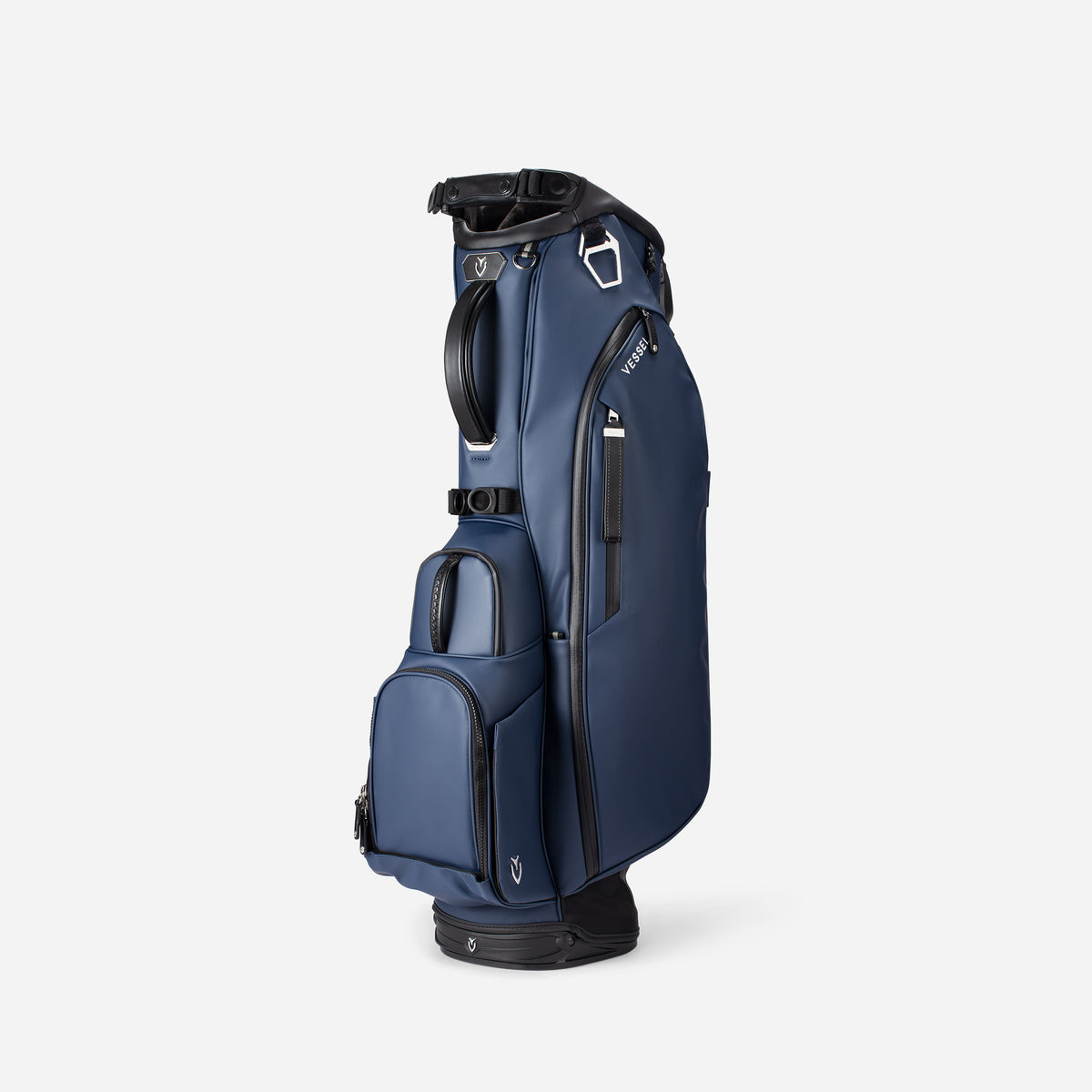 Navy Player V Stand vertical