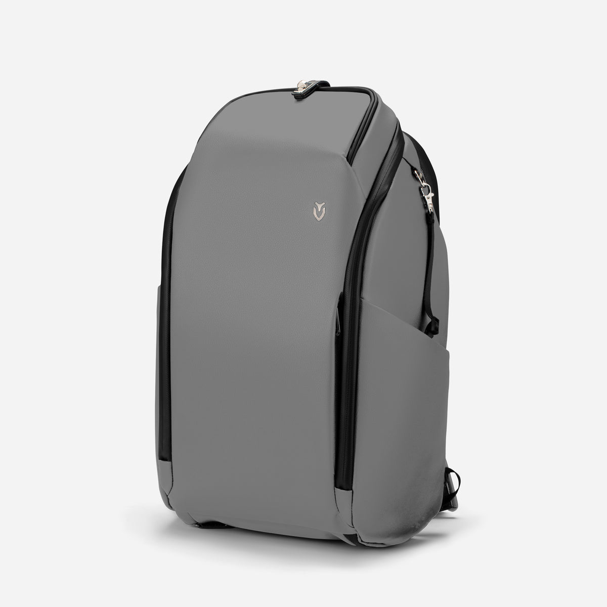 Grey PrimeX 2.0 Plus Backpack against a white background