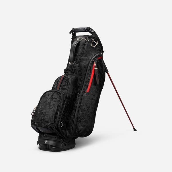 Vessel ブラック ゴルフバッグ Vessel Player V Golf Stand Bag | Premium Golf Bag - Camo Black