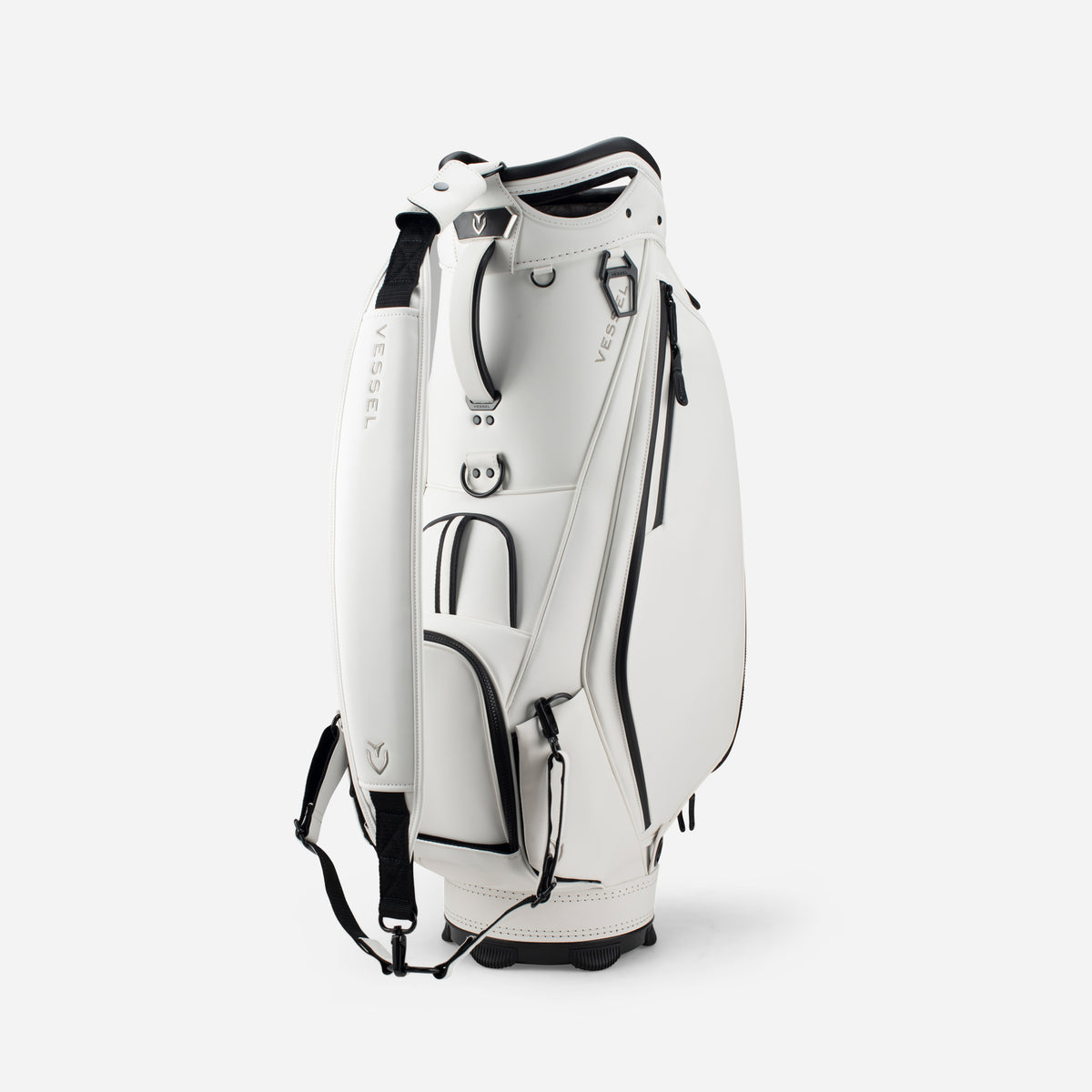 White Prime Mini Staff against a white background #color_white