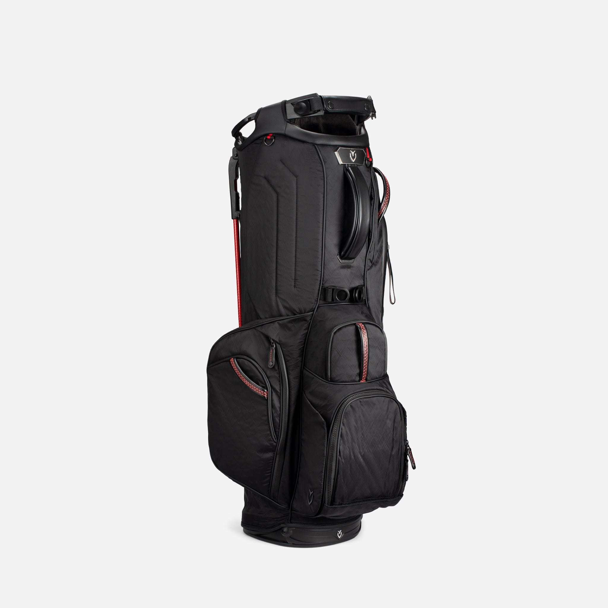 Ergonomics golf stand offers bag