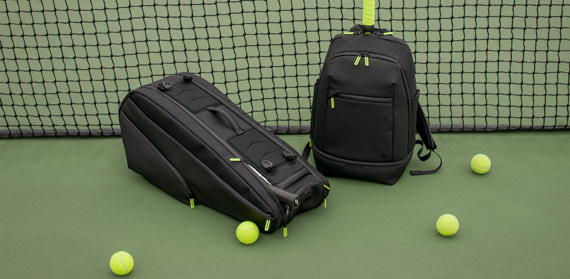 Transition Tote, Black Tennis Tote Bag