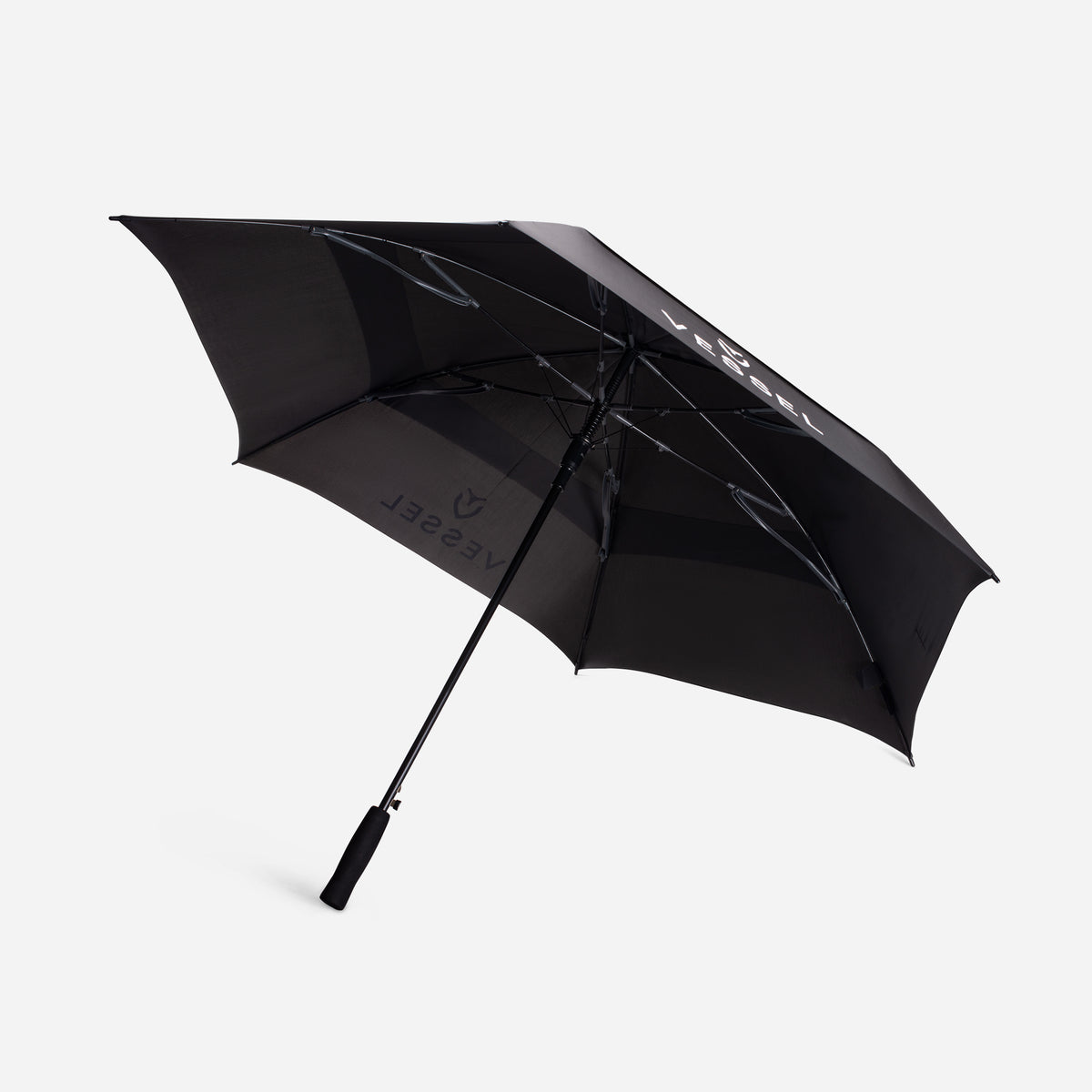 underside of Vortex Vented Golf Umbrella