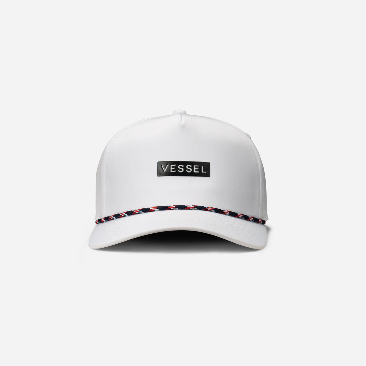 VESSEL Wrightson Rope Hat White view 2 #color_White / Red / Blue