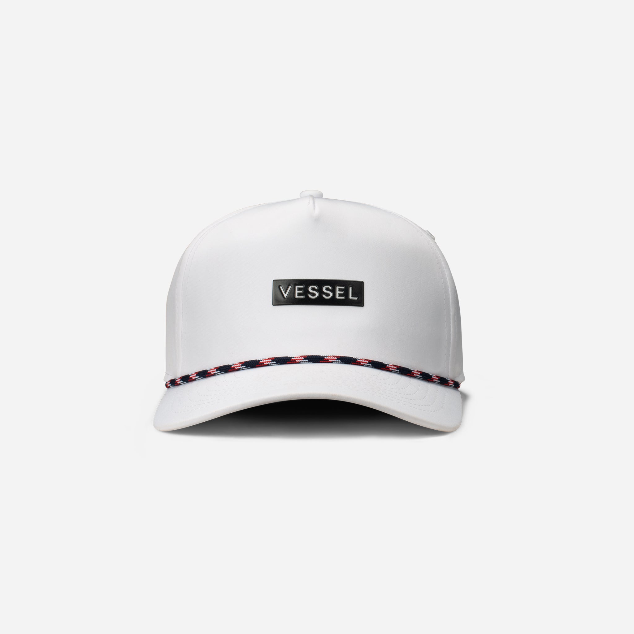VESSEL Wrightson Rope Hat White view 2 #color_White / Red / Blue