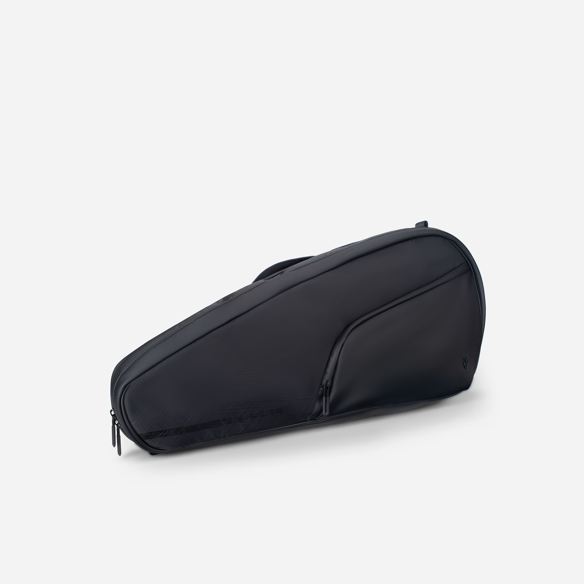 Angled view of Baseline Lite DXR Racquet Bag showing extra pocket