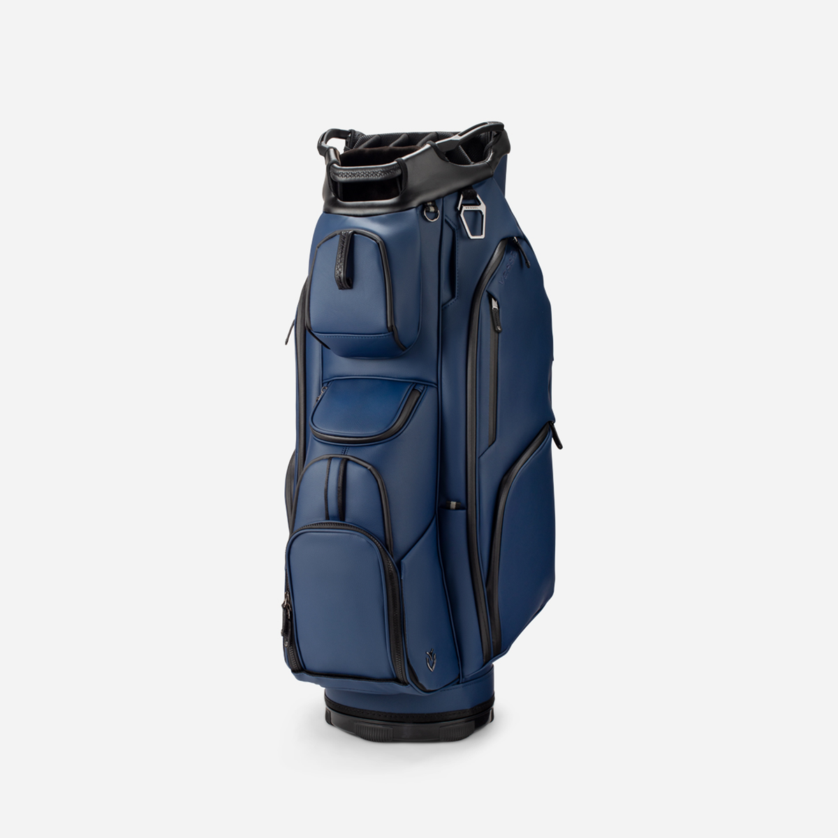 Navy Lux Pro Cart standing against a white background