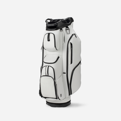 Lux Pro Cart | Golf Cart Bag | VESSEL Golf - White