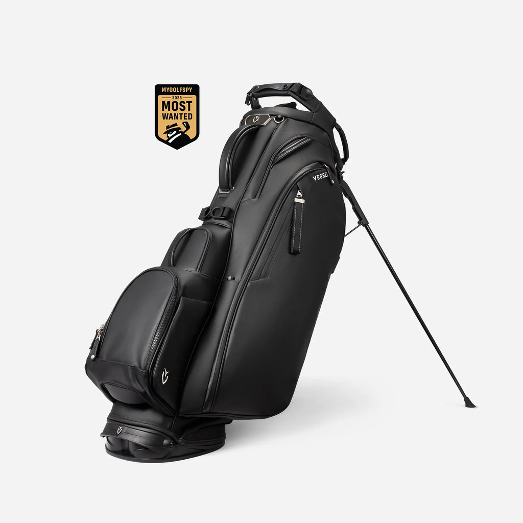 Vessel monzee ゴルフバッグ 黒 Player V Pro Golf Stand Bag | Premium Design - Black