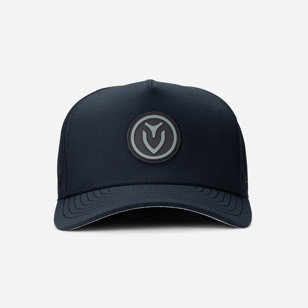 Front facing Black VESSEL x Melin Odyssey Hat #color_black