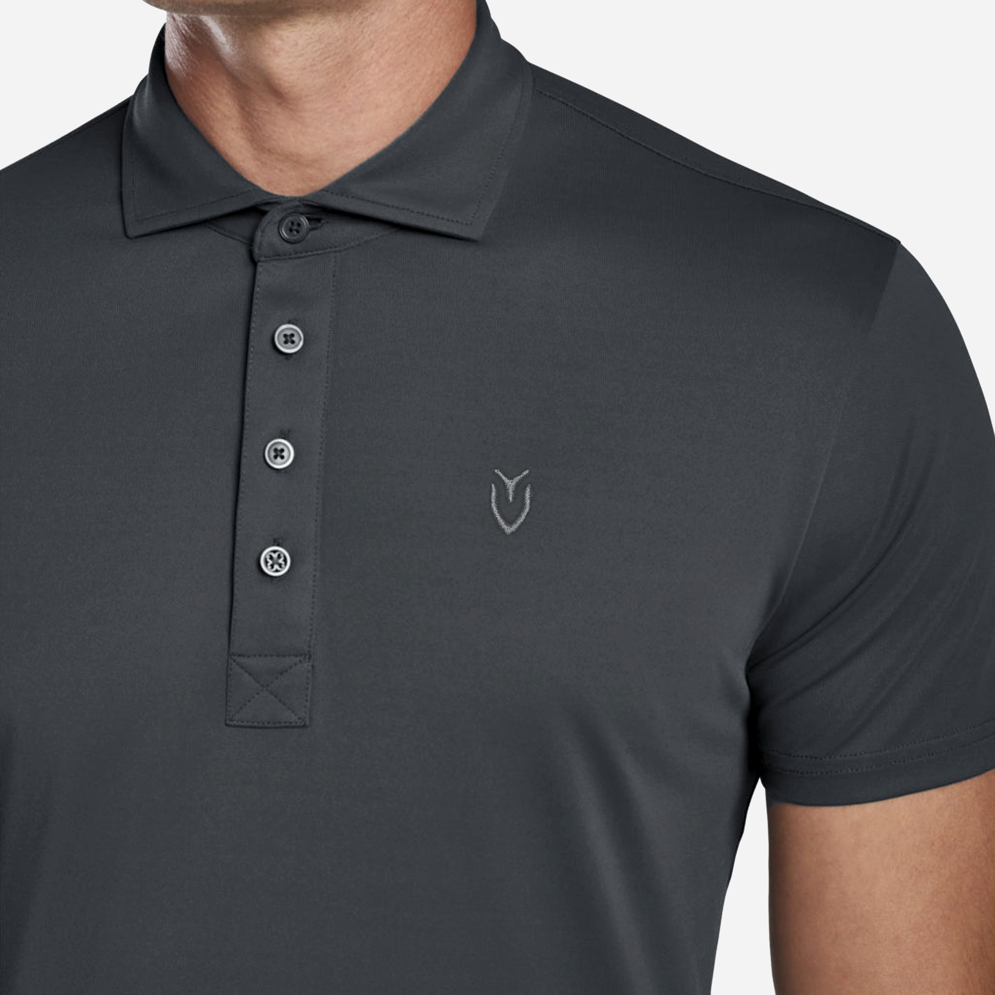 VESSEL x G/FORE Essential Pique Polo
