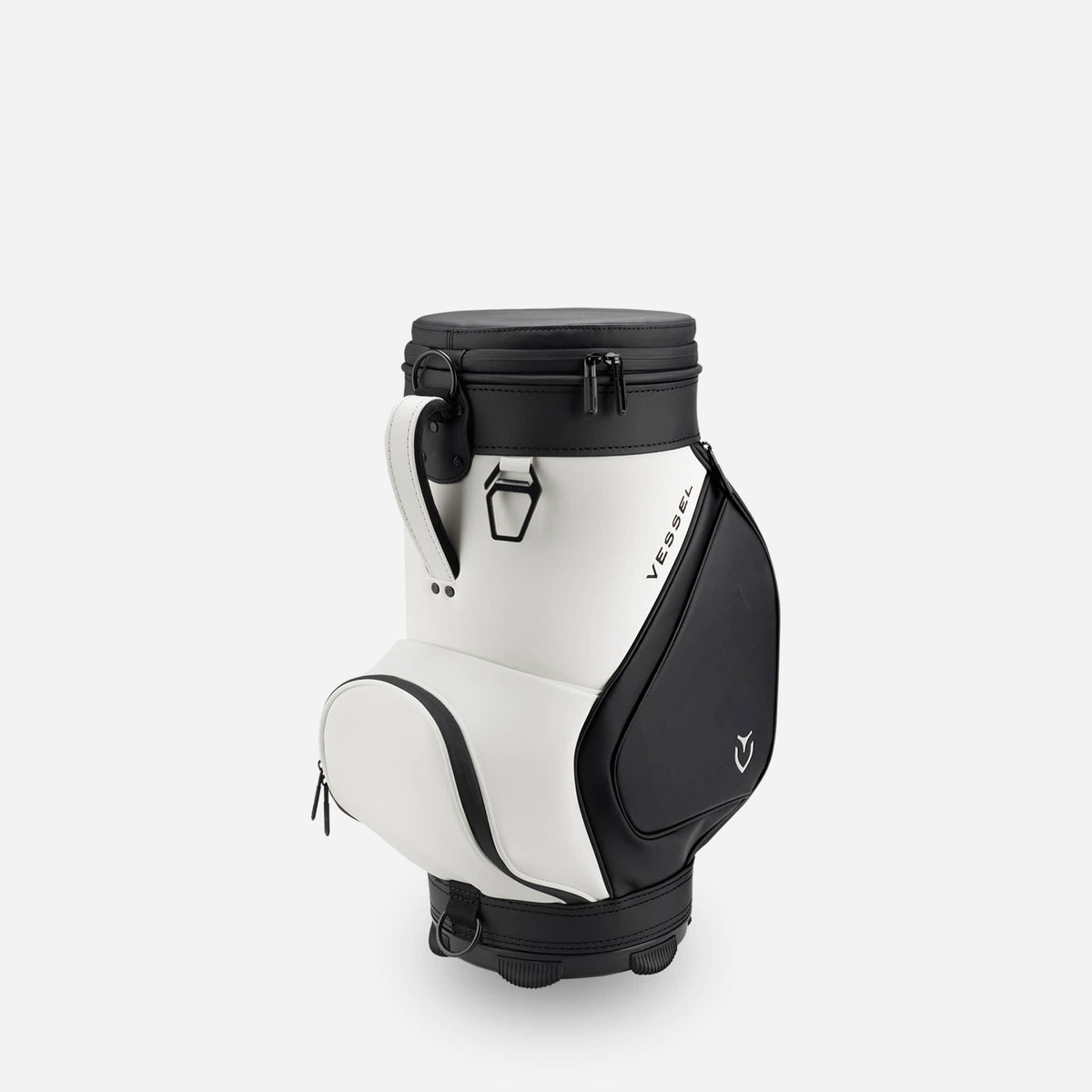 Black and white Cool Caddy standing on a white background #color_white/black