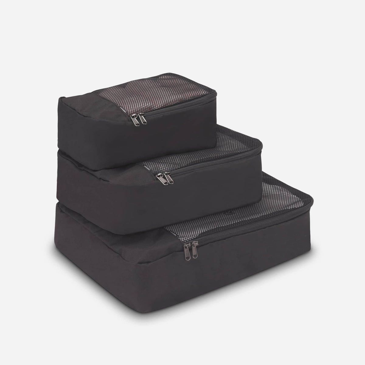 Travel Organizers stacked on top of each other #color_black